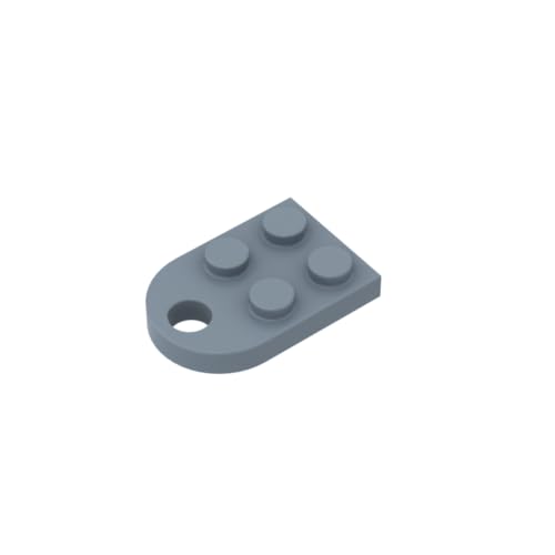 Gobricks 3176 Scharnierplatte Spezial 3 x 2 mit Loch, 10 Stück, GDS-846, kompatibel mit Lego Bausteinen, Farbe: Sandblau 054 Gobricks 3176 Scharnierplatte Spezial 3 x 2 mit Loch, 10 Stück, GDS-846, kompatibel mit Lego Bausteinen, Farbe: Sandblau 054 von BrickBuddy