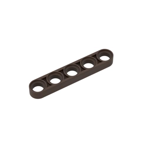 Gobricks 32017 Locharmplatte Technic Beam 1 x 5 dünn 50 Stück GDS-693 kompatibel mit Lego Bausteinen, Farbe: Dunkelbraun 082 Gobricks 32017 Locharmplatte Technic Beam 1 x 5 dünn 50 Stück GDS-693 kompatibel mit Lego Bausteinen, Farbe: Dunkelbraun 082 von BrickBuddy