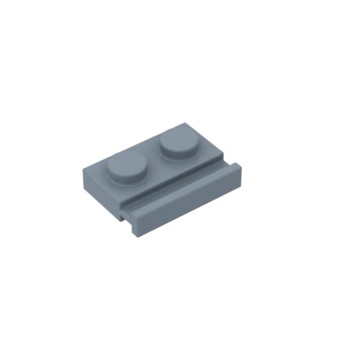 Gobricks 32028 Scharnierplatte Spezial 1x2 mit Türschiene, 50 Stück, GDS-806, kompatibel mit Lego Bausteinen, Farbe:Sandblau 054 Gobricks 32028 Scharnierplatte Spezial 1x2 mit Türschiene, 50 Stück, GDS-806, kompatibel mit Lego Bausteinen, Farbe:Sandblau 054 von BrickBuddy