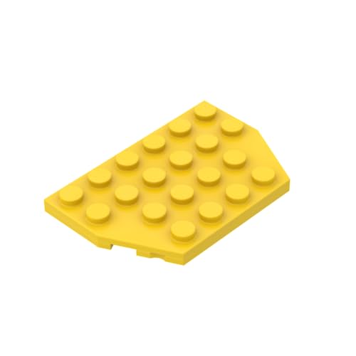 Gobricks 32059 Kreisplatte Keilplatte 4x6 Geschnittene Ecken 10 Stück GDS-704 Kompatibel mit Lego Bausteinen, Farbe:Gelb 030 Gobricks 32059 Kreisplatte Keilplatte 4x6 Geschnittene Ecken 10 Stück GDS-704 Kompatibel mit Lego Bausteinen, Farbe:Gelb 030 von BrickBuddy