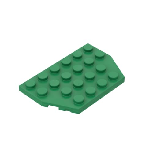 Gobricks 32059 Kreisplatte Keilplatte 4x6 Geschnittene Ecken 10 Stück GDS-704 Kompatibel mit Lego Bausteinen, Farbe:Grün 040 Gobricks 32059 Kreisplatte Keilplatte 4x6 Geschnittene Ecken 10 Stück GDS-704 Kompatibel mit Lego Bausteinen, Farbe:Grün 040 von BrickBuddy