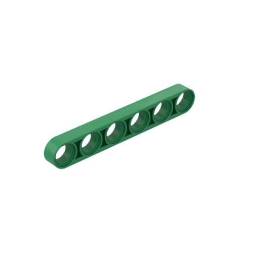 Gobricks 32063 Locharmplatte Technic Beam 1x6 dünn 50 Stück GDS-694 Kompatibel mit Lego Bausteinen, Farbe:Grün 040 Gobricks 32063 Locharmplatte Technic Beam 1x6 dünn 50 Stück GDS-694 Kompatibel mit Lego Bausteinen, Farbe:Grün 040 von BrickBuddy