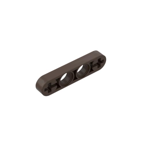 Gobricks 32449 Locharmplatte Technic Beam 1 x 4 dünn 50 Stück GDS-690 kompatibel mit Lego Bausteinen, Farbe: Dunkelbraun 082 Gobricks 32449 Locharmplatte Technic Beam 1 x 4 dünn 50 Stück GDS-690 kompatibel mit Lego Bausteinen, Farbe: Dunkelbraun 082 von BrickBuddy