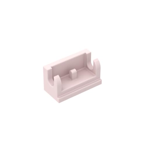 Gobricks 3937 Scharnier-Scharnierstein, 1 x 2 Basis, 10 Stück, GDS-829, kompatibel mit Lego-Bausteinen, Farbe: Hellrosa 017 Gobricks 3937 Scharnier-Scharnierstein, 1 x 2 Basis, 10 Stück, GDS-829, kompatibel mit Lego-Bausteinen, Farbe: Hellrosa 017 von BrickBuddy