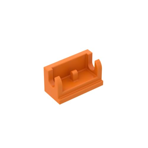 Gobricks 3937 Scharnier-Scharnierstein, 1 x 2 Basis, 10 Stück, GDS-829, kompatibel mit Lego-Bausteinen, Farbe: Orange 021 Gobricks 3937 Scharnier-Scharnierstein, 1 x 2 Basis, 10 Stück, GDS-829, kompatibel mit Lego-Bausteinen, Farbe: Orange 021 von BrickBuddy
