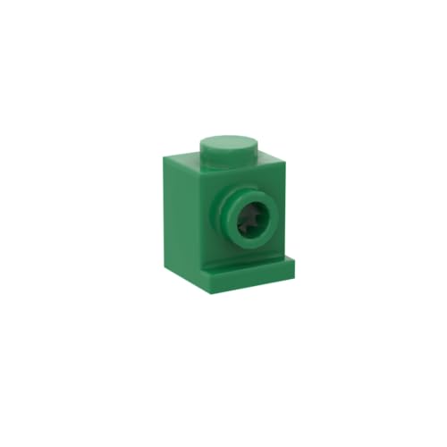 Gobricks 4070 Scharnier Brick Brick Special 1x1 mit Scheinwerfer und ohne Schlitz 50 Stück GDS-636 Kompatibel mit Lego Bausteinen, Farbe:Grün 040 Gobricks 4070 Scharnier Brick Brick Special 1x1 mit Scheinwerfer und ohne Schlitz 50 Stück GDS-636 Kompatibel mit Lego Bausteinen, Farbe:Grün 040 von BrickBuddy