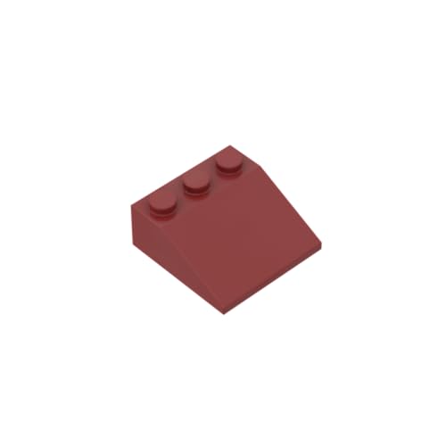 Gobricks 4161 Slope Brick 3x3 25° Schräge Ziegel 10 Stück GDS-776 Kompatibel mit Lego Bausteinen, Farbe: Dunkelrot 014 von BrickBuddy
