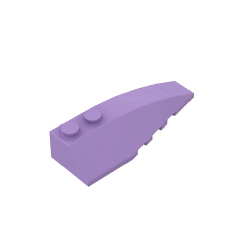 Gobricks 41747 Keil Ziegelkeil gebogen 6x2 rechts 50 Stück GDS-745 Kompatibel mit Lego Bausteinen, Farbe:Medium Lavender 062 Gobricks 41747 Keil Ziegelkeil gebogen 6x2 rechts 50 Stück GDS-745 Kompatibel mit Lego Bausteinen, Farbe:Medium Lavender 062 von BrickBuddy
