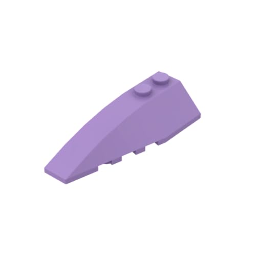 Gobricks 41748 Keil Ziegelkeil gebogen 6x2 links 50 Stück GDS-744 Kompatibel mit Lego Bausteinen, Farbe:Medium Lavender 062 Gobricks 41748 Keil Ziegelkeil gebogen 6x2 links 50 Stück GDS-744 Kompatibel mit Lego Bausteinen, Farbe:Medium Lavender 062 von BrickBuddy