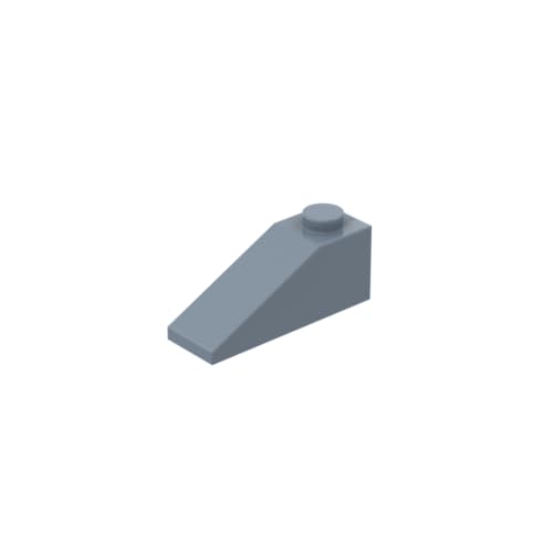 Gobricks 4286 Schrägziegel, 3 x 1, geneigter Ziegelstein, 50 Stück, GDS-586, kompatibel mit Lego-Bausteinen, Farbe: Sandblau 054 Gobricks 4286 Schrägziegel, 3 x 1, geneigter Ziegelstein, 50 Stück, GDS-586, kompatibel mit Lego-Bausteinen, Farbe: Sandblau 054 von BrickBuddy