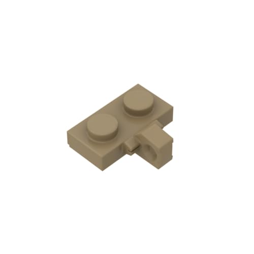 Gobricks 44567 Scharnierplatte, Scharnierplatte, 1 x 2, Verriegelung mit 1 Finger an der Seite, ohne Rille, 10 Stück, GDS-822, kompatibel mit Lego Bausteinen, Farbe: Dark Tan 034 Gobricks 44567 Scharnierplatte, Scharnierplatte, 1 x 2, Verriegelung mit 1 Finger an der Seite, ohne Rille, 10 Stück, GDS-822, kompatibel mit Lego Bausteinen, Farbe: Dark Tan 034 von BrickBuddy