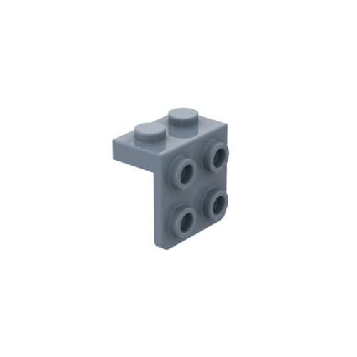 Gobricks 44728 Scharnierplattenhalterung, 1 x 2-2 x 2, 10 Stück, GDS-641, kompatibel mit Lego Bausteinen, Farbe: Sandblau 054 von BrickBuddy