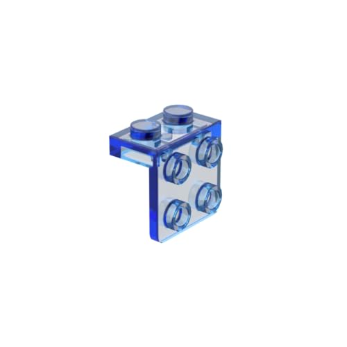 Gobricks 44728 Scharnierplattenhalterung, 1 x 2-2 x 2, 10 Stück, GDS-641, kompatibel mit Lego Bausteinen, Farbe: Trans-Dunkelblau 150 Gobricks 44728 Scharnierplattenhalterung, 1 x 2-2 x 2, 10 Stück, GDS-641, kompatibel mit Lego Bausteinen, Farbe: Trans-Dunkelblau 150 von BrickBuddy