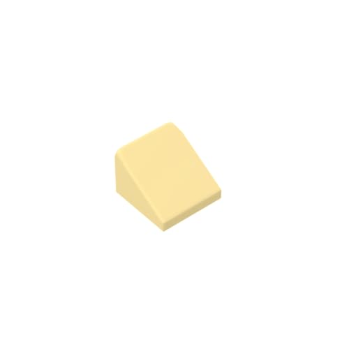 Gobricks 50746 Slope Brick 1x1x2/3, 30° geneigter Ziegelstein, 50 Stück, GDS-833, kompatibel mit Lego Bausteinen, Farbe: Hellgelb 029 Gobricks 50746 Slope Brick 1x1x2/3, 30° geneigter Ziegelstein, 50 Stück, GDS-833, kompatibel mit Lego Bausteinen, Farbe: Hellgelb 029 von BrickBuddy