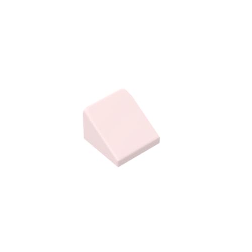 Gobricks 50746 Slope Brick 1x1x2/3, 30° geneigter Ziegelstein, 50 Stück, GDS-833, kompatibel mit Lego-Bausteinen, Farbe: Hellrosa 017 Gobricks 50746 Slope Brick 1x1x2/3, 30° geneigter Ziegelstein, 50 Stück, GDS-833, kompatibel mit Lego-Bausteinen, Farbe: Hellrosa 017 von BrickBuddy