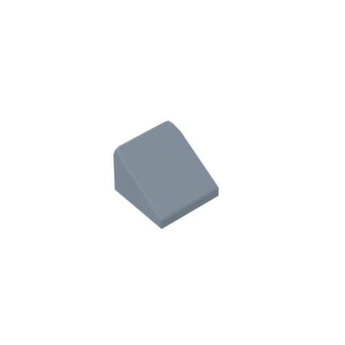 Gobricks 50746 Slope Brick 1x1x2/3, 30° geneigter Ziegelstein, 50 Stück, GDS-833, kompatibel mit Lego-Bausteinen, Farbe: Sandblau 054 Gobricks 50746 Slope Brick 1x1x2/3, 30° geneigter Ziegelstein, 50 Stück, GDS-833, kompatibel mit Lego-Bausteinen, Farbe: Sandblau 054 von BrickBuddy