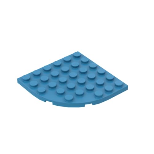 Gobricks 6003 Kreisplatte, runde Ecke, 6 x 6, 10 Stück, GDS-701, kompatibel mit Lego-Bausteinen, Farbe: Dunkelblau 051 Gobricks 6003 Kreisplatte, runde Ecke, 6 x 6, 10 Stück, GDS-701, kompatibel mit Lego-Bausteinen, Farbe: Dunkelblau 051 von BrickBuddy
