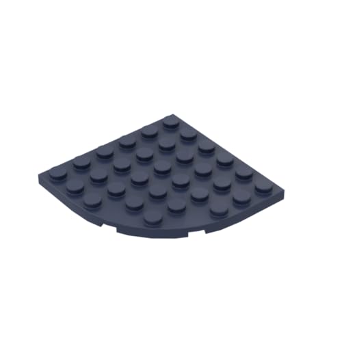 Gobricks 6003 Kreisplatte, runde Ecke, 6 x 6, 10 Stück, GDS-701, kompatibel mit Lego-Bausteinen, Farbe: Dunkelblau 055 Gobricks 6003 Kreisplatte, runde Ecke, 6 x 6, 10 Stück, GDS-701, kompatibel mit Lego-Bausteinen, Farbe: Dunkelblau 055 von BrickBuddy