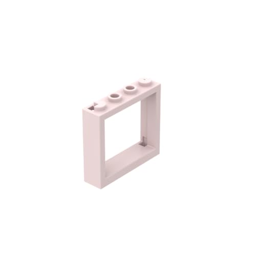 Gobricks 60594 Türfenster 1 x 4 x 3 ohne Rollladenlaschen, 10 Stück, GDS-780, kompatibel mit Lego Bausteinen, Farbe: Hellrosa 017 Gobricks 60594 Türfenster 1 x 4 x 3 ohne Rollladenlaschen, 10 Stück, GDS-780, kompatibel mit Lego Bausteinen, Farbe: Hellrosa 017 von BrickBuddy