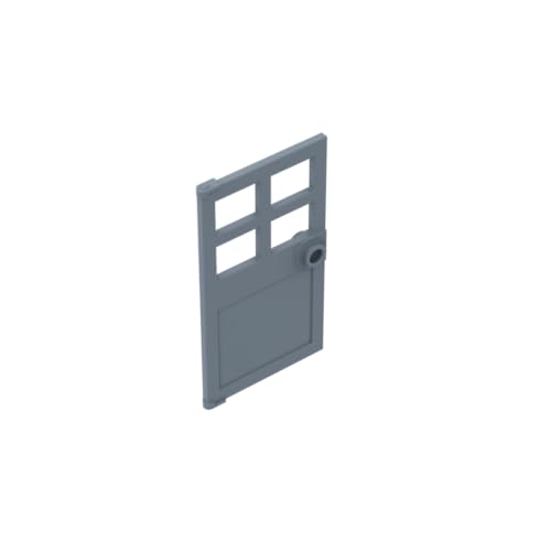 Gobricks 60623 Türtür 1x4x6 mit 4 Scheiben und Bolzengriff, 50 Stück, GDS-876, kompatibel mit Lego Bausteinen, Farbe:Sandblau 054 Gobricks 60623 Türtür 1x4x6 mit 4 Scheiben und Bolzengriff, 50 Stück, GDS-876, kompatibel mit Lego Bausteinen, Farbe:Sandblau 054 von BrickBuddy