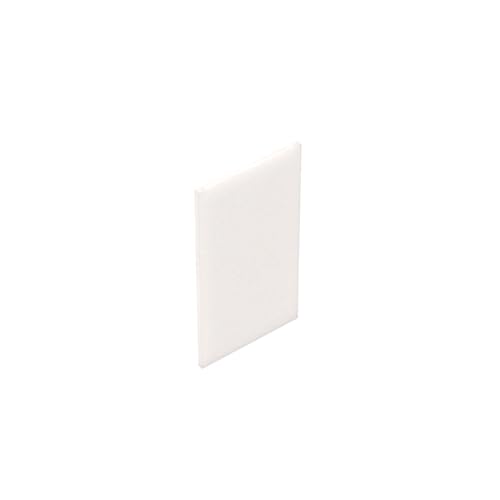 Gobricks 60803 Türglas für Fenster, 1 x 4 x 6, 50 Stück, GDS-877, kompatibel mit Lego Bausteinen, Farbe: Milchweiß 091 von BrickBuddy