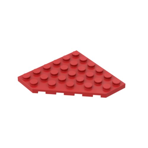 Gobricks 6106 Kreisplatte Keilplatte 6x6 Geschnittene Ecke 10 Stück GDS-702 Kompatibel mit Lego Bausteinen, Farbe:Rot 010 Gobricks 6106 Kreisplatte Keilplatte 6x6 Geschnittene Ecke 10 Stück GDS-702 Kompatibel mit Lego Bausteinen, Farbe:Rot 010 von BrickBuddy