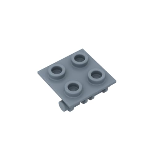 Gobricks 6134 Scharnier-Scharnier, Ziegelstein, 2 x 2, Deckplatte, dünn, 10 Stück, GDS-830, kompatibel mit Lego-Bausteinen, Farbe: Sandblau 054 Gobricks 6134 Scharnier-Scharnier, Ziegelstein, 2 x 2, Deckplatte, dünn, 10 Stück, GDS-830, kompatibel mit Lego-Bausteinen, Farbe: Sandblau 054 von BrickBuddy