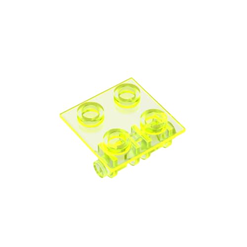 Gobricks 6134 Scharnier Scharnier Brick 2x2 Deckplatte dünn 10 Stück GDS-830 Kompatibel mit Lego Bausteinen, Farbe: Trans Neon Grün 141 Gobricks 6134 Scharnier Scharnier Brick 2x2 Deckplatte dünn 10 Stück GDS-830 Kompatibel mit Lego Bausteinen, Farbe: Trans Neon Grün 141 von BrickBuddy