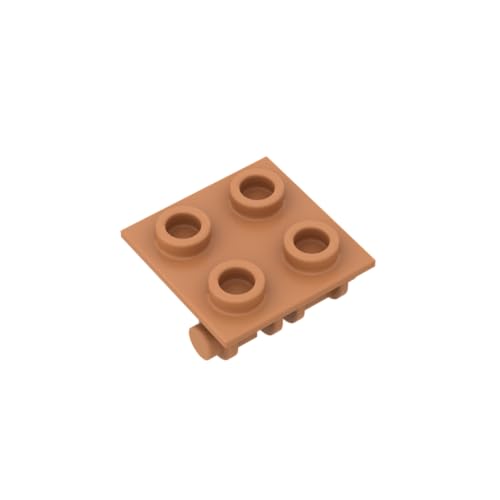 Gobricks 6134 Scharnier Scharnier Brick 2x2 Top Plate Dünn 10 Stück GDS-830 Kompatibel mit Lego Bausteinen, Farbe:Medium Dark Flesh 084 Gobricks 6134 Scharnier Scharnier Brick 2x2 Top Plate Dünn 10 Stück GDS-830 Kompatibel mit Lego Bausteinen, Farbe:Medium Dark Flesh 084 von BrickBuddy