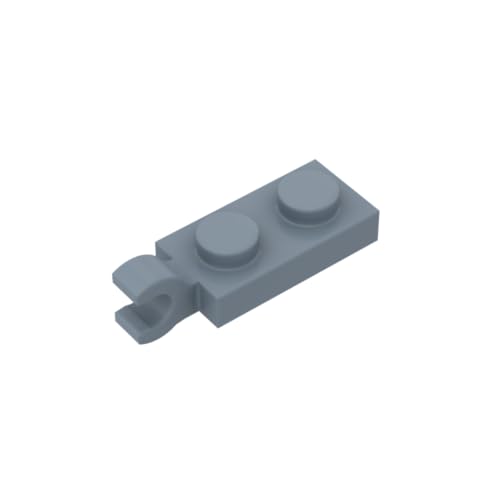 Gobricks 63868 Scharnierplatte Spezial 1x2 mit Clip horizontal am Ende, 50 Stück, GDS-817, kompatibel mit Lego Bausteinen, Farbe:Sandblau 054 Gobricks 63868 Scharnierplatte Spezial 1x2 mit Clip horizontal am Ende, 50 Stück, GDS-817, kompatibel mit Lego Bausteinen, Farbe:Sandblau 054 von BrickBuddy