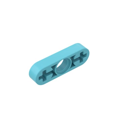 Gobricks 6632 Locharmplatte Technic Beam 1 x 3 dünn 50 Stück GDS-689 kompatibel mit Lego Bausteinen, Farbe:Medium Azurblau 046 Gobricks 6632 Locharmplatte Technic Beam 1 x 3 dünn 50 Stück GDS-689 kompatibel mit Lego Bausteinen, Farbe:Medium Azurblau 046 von BrickBuddy
