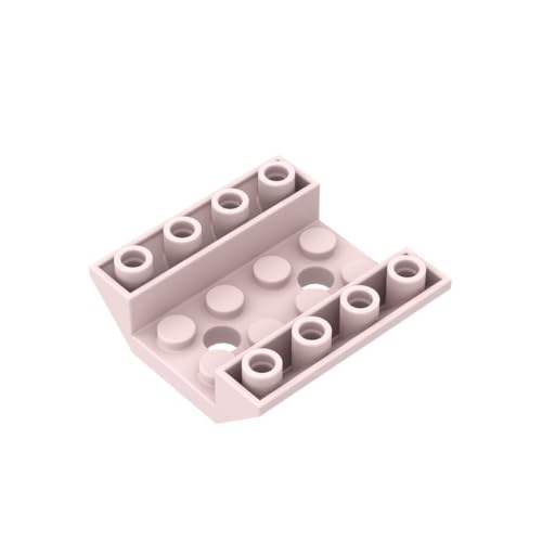 Gobricks 72454 Slope Brick 4x4 Reverse Sloped Brick with Hole 10 Pieces GDS-685 Compatible with Lego Building Blocks Color:Light Pink 017 Gobricks 72454 Slope Brick 4x4 Reverse Sloped Brick with Hole 10 Pieces GDS-685 Compatible with Lego Building Blocks Color:Light Pink 017 von BrickBuddy