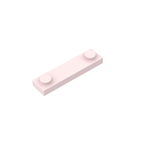 Gobricks 92593 Fundamentplatte Spezial 1x4 mit 2 Noppen, 50 Stück, GDS-723, kompatibel mit Lego Bausteinen, Farbe:Hellrosa 017 Gobricks 92593 Fundamentplatte Spezial 1x4 mit 2 Noppen, 50 Stück, GDS-723, kompatibel mit Lego Bausteinen, Farbe:Hellrosa 017 von BrickBuddy