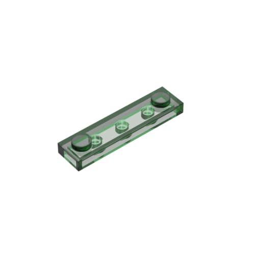 Gobricks 92593 Fundamentplatte Spezial 1x4 mit 2 Noppen, 50 Stück, GDS-723, kompatibel mit Lego Bausteinen, Farbe:Trans Green 140 Gobricks 92593 Fundamentplatte Spezial 1x4 mit 2 Noppen, 50 Stück, GDS-723, kompatibel mit Lego Bausteinen, Farbe:Trans Green 140 von BrickBuddy