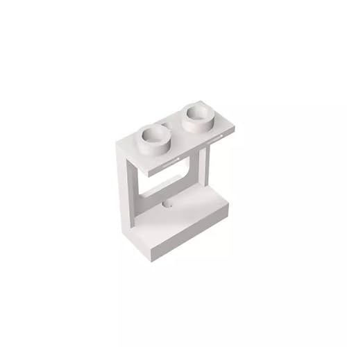Gobricks GDS-784 Fenster 1 x 2 x 2 Flugzeug, Einzelloch oben und unten für Glas, 10 Stück, kompatibel mit Lego-Spielzeug-DIY-Teilen und MOC-Komponenten für große Ziegelmarken, Farbe: Weiß 1 Gobricks GDS-784 Fenster 1 x 2 x 2 Flugzeug, Einzelloch oben und unten für Glas, 10 Stück, kompatibel mit Lego-Spielzeug-DIY-Teilen und MOC-Komponenten für große Ziegelmarken, Farbe: Weiß 1 von BrickBuddy