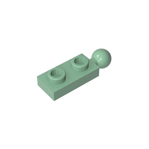 Gobricks GDS-852 Platte Spezial 1 x 2 mit Ende Anhängerkupplung, 10 Stück, kompatibel mit LEGO Spielzeug 22890 DIY-Teilen und MOC-Komponenten für große Ziegelmarken, Farbe: Sandgrün, 151 Gobricks GDS-852 Platte Spezial 1 x 2 mit Ende Anhängerkupplung, 10 Stück, kompatibel mit LEGO Spielzeug 22890 DIY-Teilen und MOC-Komponenten für große Ziegelmarken, Farbe: Sandgrün, 151 von BrickBuddy