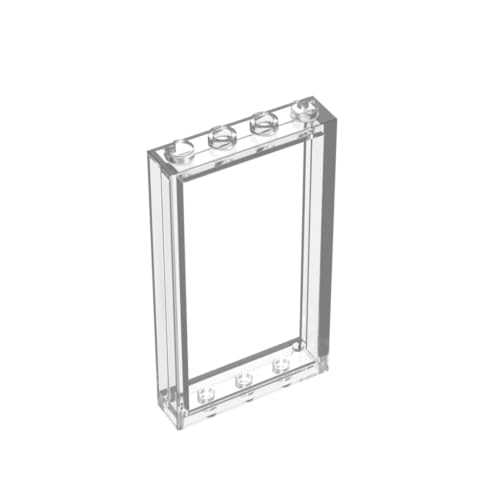 Gobricks GDS-874 Türrahmen, 1 x 4 x 6, Typ 2, 10 Stück, kompatibel mit LEGO 60596 DIY-Teilen und MOC-Komponenten für große Ziegelmarken, Farbe: Transparent 40 Gobricks GDS-874 Türrahmen, 1 x 4 x 6, Typ 2, 10 Stück, kompatibel mit LEGO 60596 DIY-Teilen und MOC-Komponenten für große Ziegelmarken, Farbe: Transparent 40 von BrickBuddy