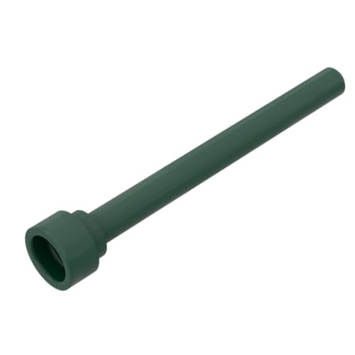 Gobricks Ornaments Antenne, 1 x 4 mit abgerundeter Oberseite, 3957, 30064, 28658, GDS-907, 50 Stück, kompatibel mit Lego Classic Bulk-Spielzeug, MOC, Farbe: Dunkelgrün 141 Gobricks Ornaments Antenne, 1 x 4 mit abgerundeter Oberseite, 3957, 30064, 28658, GDS-907, 50 Stück, kompatibel mit Lego Classic Bulk-Spielzeug, MOC, Farbe: Dunkelgrün 141 von BrickBuddy