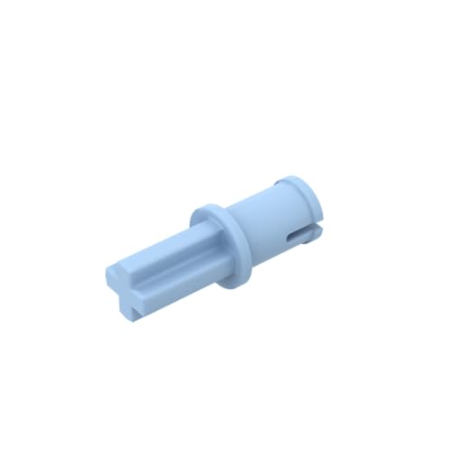 Gobricks Schaftbolzenverbindung, Technik-Achsstift ohne Reibung, längs 6562 3749 GDS-914, 50 Stück, kompatibel mit Lego Classic Bulk-Spielzeug, MOC, Farbe: Hellblau 212 Gobricks Schaftbolzenverbindung, Technik-Achsstift ohne Reibung, längs 6562 3749 GDS-914, 50 Stück, kompatibel mit Lego Classic Bulk-Spielzeug, MOC, Farbe: Hellblau 212 von BrickBuddy