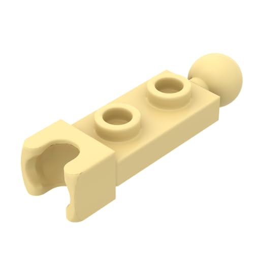 Gobricks Scharnierplatte Spezial 1 x 2 mit 5,9 mm Endschale und Anhängerkupplung 14419 GDS-904, 50 Stück, kompatibel mit Lego Classic Bulk-Spielzeug, MOC, Farbe: Hellgelb Gobricks Scharnierplatte Spezial 1 x 2 mit 5,9 mm Endschale und Anhängerkupplung 14419 GDS-904, 50 Stück, kompatibel mit Lego Classic Bulk-Spielzeug, MOC, Farbe: Hellgelb von BrickBuddy