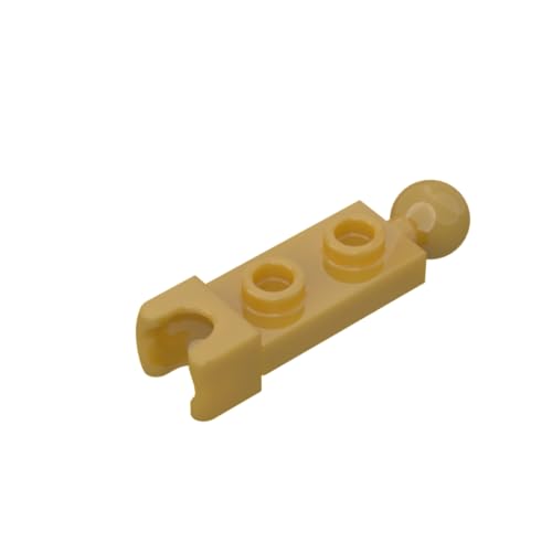 Gobricks Scharnierplatte Spezial 1 x 2 mit 5,9 mm Endschale und Anhängerkupplung 14419 GDS-904, 50 Stück, kompatibel mit Lego Classic Bulk-Spielzeug, MOC, Farbe: Perlgold 297 Gobricks Scharnierplatte Spezial 1 x 2 mit 5,9 mm Endschale und Anhängerkupplung 14419 GDS-904, 50 Stück, kompatibel mit Lego Classic Bulk-Spielzeug, MOC, Farbe: Perlgold 297 von BrickBuddy