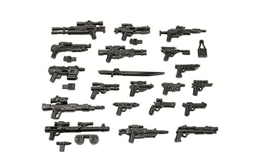 BrickArms Star Wars™ Blaster Nova Waffenset | Set enthält 21 Waffen | Geeignet für Klemmbaustein Figuren von BricksStuff