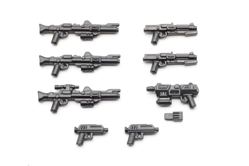 BrickArms Clone Trooper Blaster Waffenset – 8-teiliges Waffenset für Minifiguren – Präzise Nachbildungen der Klonkriegs-Ära | Hochwertige Qualität | Made in USA BrickArms Clone Trooper Blaster Waffenset – 8-teiliges Waffenset für Minifiguren – Präzise Nachbildungen der Klonkriegs-Ära | Hochwertige Qualität | Made in USA von BricksStuff