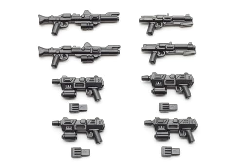 BrickArms Clone Trooper Commando Waffenset – 8-teiliges Waffenset für Minifiguren – Präzise Nachbildungen der Klonkriegs-Ära | Hochwertige Qualität | Made in USA BrickArms Clone Trooper Commando Waffenset – 8-teiliges Waffenset für Minifiguren – Präzise Nachbildungen der Klonkriegs-Ära | Hochwertige Qualität | Made in USA von BricksStuff