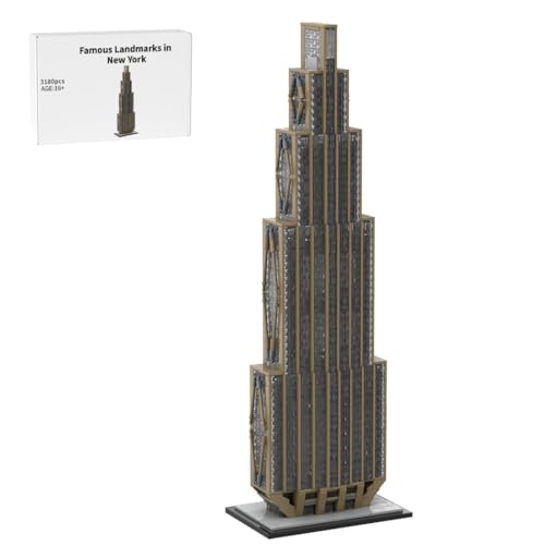 Bricksdiytoy Architecture 270 Park Avenue New York Baustein-Set, 1:800 SPBrix Design Wolkenkratzer-Modell, Baustein-Set-Design für Erwachsene & Sammlergeschenk-3180 Teile Bricksdiytoy Architecture 270 Park Avenue New York Baustein-Set, 1:800 SPBrix Design Wolkenkratzer-Modell, Baustein-Set-Design für Erwachsene & Sammlergeschenk-3180 Teile von Bricksdiytoy