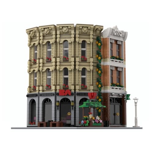 Bricksdiytoy Architecture Modeboutique & Taschenladen Bausteine Set Brick Artisan Design, Detailliertes Fassaden-Modell mit Premium Inneneinrichtung, Architekturmodell für Erwachsene-2638 Teile Bricksdiytoy Architecture Modeboutique & Taschenladen Bausteine Set Brick Artisan Design, Detailliertes Fassaden-Modell mit Premium Inneneinrichtung, Architekturmodell für Erwachsene-2638 Teile von Bricksdiytoy
