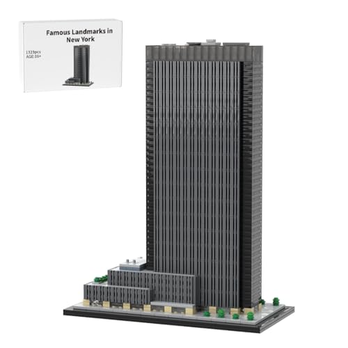 Bricksdiytoy Architecture One Penn Plaza NYC Klemmbausteine Baustein, 1:800 Modular Wolkenkratzer Modellbausatz, Entworfen von SPBrix, Gebäude Büro-Deko Geschenk für Erwachsene-1323 Teile Bricksdiytoy Architecture One Penn Plaza NYC Klemmbausteine Baustein, 1:800 Modular Wolkenkratzer Modellbausatz, Entworfen von SPBrix, Gebäude Büro-Deko Geschenk für Erwachsene-1323 Teile von Bricksdiytoy