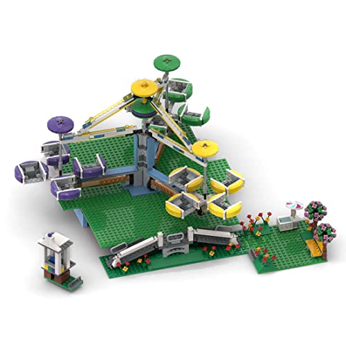 Bricksdiytoy Architecture Rotierender Speeder Bausteine Set Statisches Modell mit Motorisierungsoption, Kompatibel mit Markenbausteinen, Kreatives Geschenk für Erwachsene & Kinder - 894 Teile Bricksdiytoy Architecture Rotierender Speeder Bausteine Set Statisches Modell mit Motorisierungsoption, Kompatibel mit Markenbausteinen, Kreatives Geschenk für Erwachsene & Kinder - 894 Teile von Bricksdiytoy