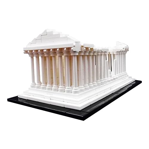Bricksdiytoy MOC Parthenon Tempel Bausatz - 255 Teile Akropolis Modell, Jean Paul Bricks Design, Antike Griechische Architektur für Sammler & Deko Bricksdiytoy MOC Parthenon Tempel Bausatz - 255 Teile Akropolis Modell, Jean Paul Bricks Design, Antike Griechische Architektur für Sammler & Deko von Bricksdiytoy