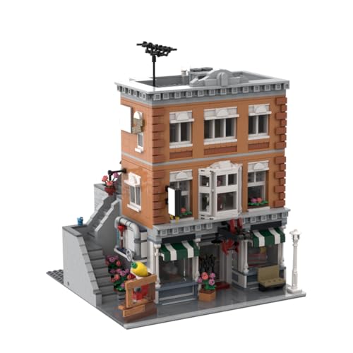 Bricksdiytoy Wohnhaus Bausatz – Dreistöckiges Architekturmodell mit Renovierungsprojekt, Modular Gebäude, Deko für Modellstädte & Kreativprojekte-3149 Teile für Erwachsene Teens Bricksdiytoy Wohnhaus Bausatz – Dreistöckiges Architekturmodell mit Renovierungsprojekt, Modular Gebäude, Deko für Modellstädte & Kreativprojekte-3149 Teile für Erwachsene Teens von Bricksdiytoy